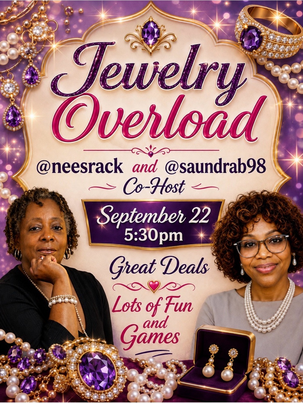 Graceful Pearls Duo 09/22 You Don’t Want to Miss It 💃🏽💞💃🏽💞